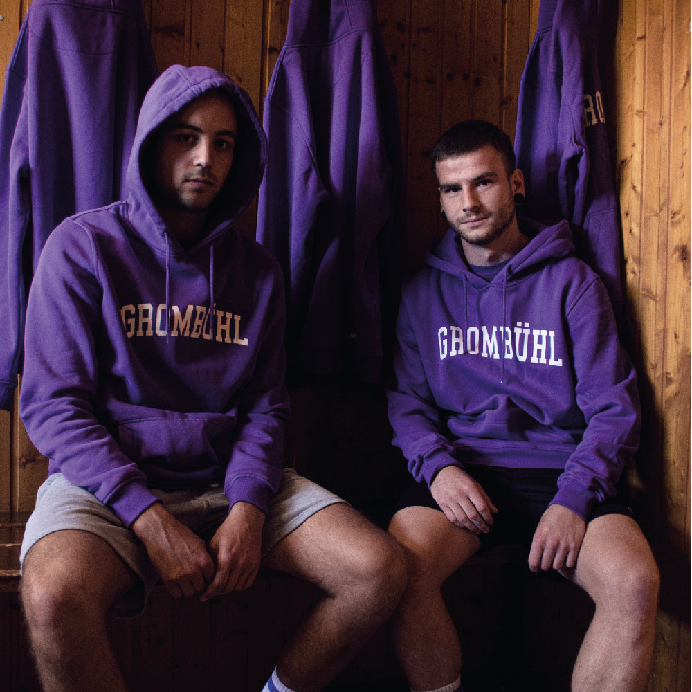 TSV Grombühl College Hoodie Lilac