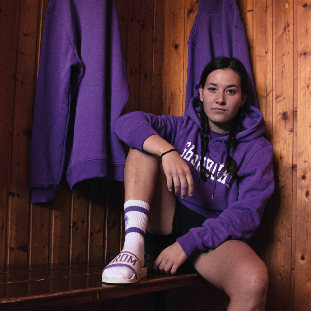 TSV Grombühl College Hoodie Lilac