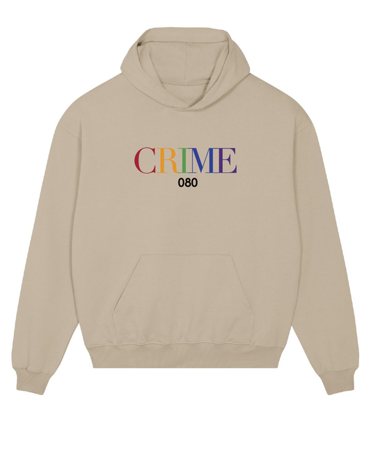 TSV Grombühl Crime Heavy Oversize Hoodie Desert Dust
