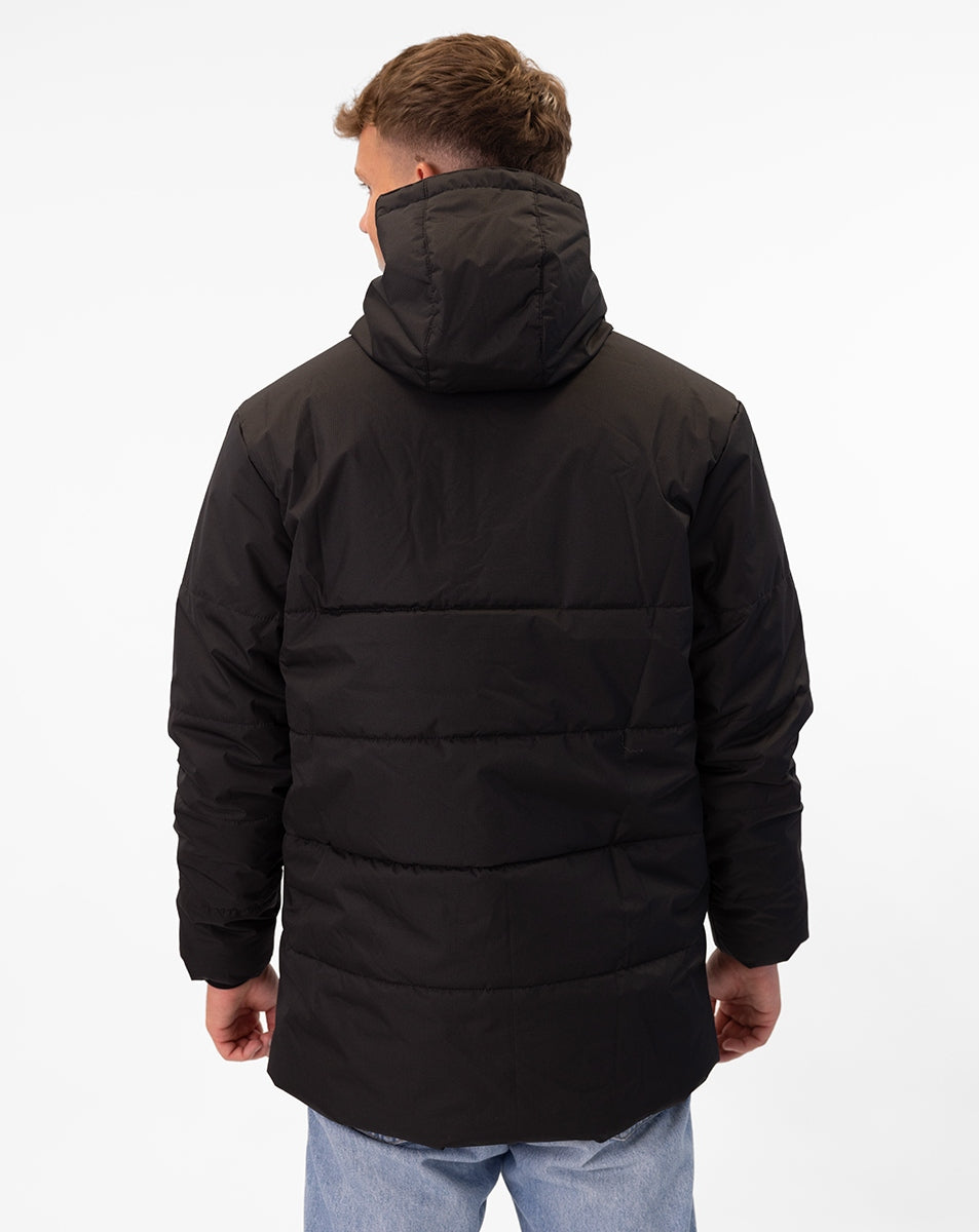 JAKO FC Lauterach Coachjacke Team mit Kapuze - black 7103