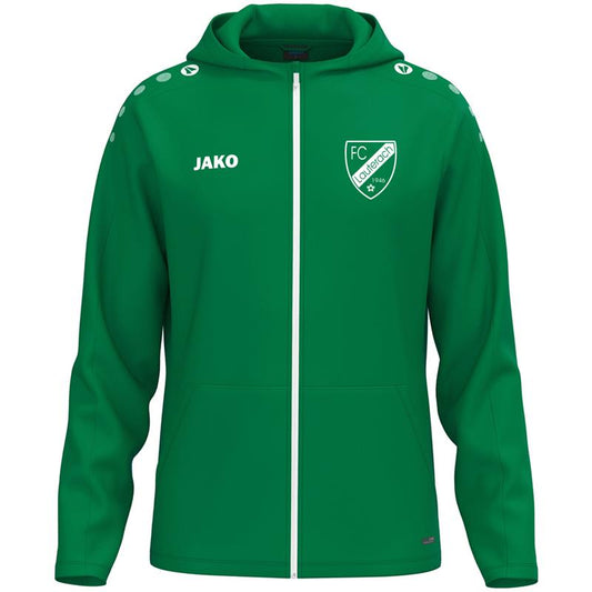 JAKO FC Lauterach Kapuzenjacke One - green 6800