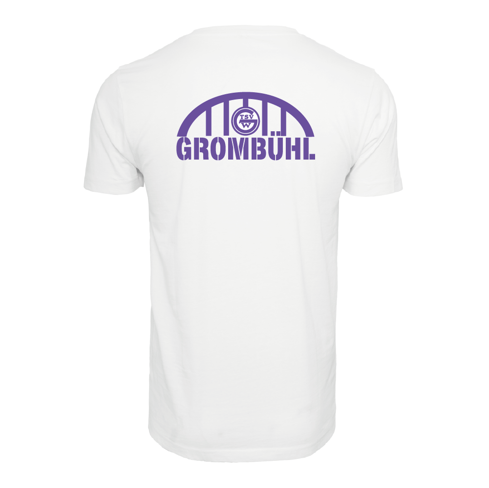 TSV Grombühl - Brücken T-Shirt weiß