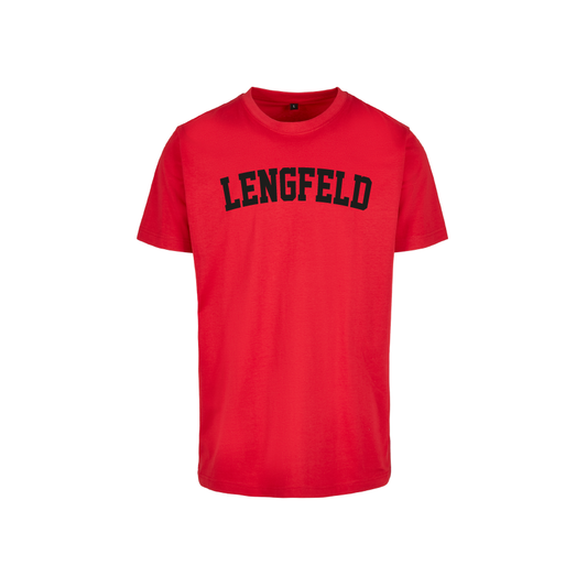 Lengfeld - College T-Shirt rot
