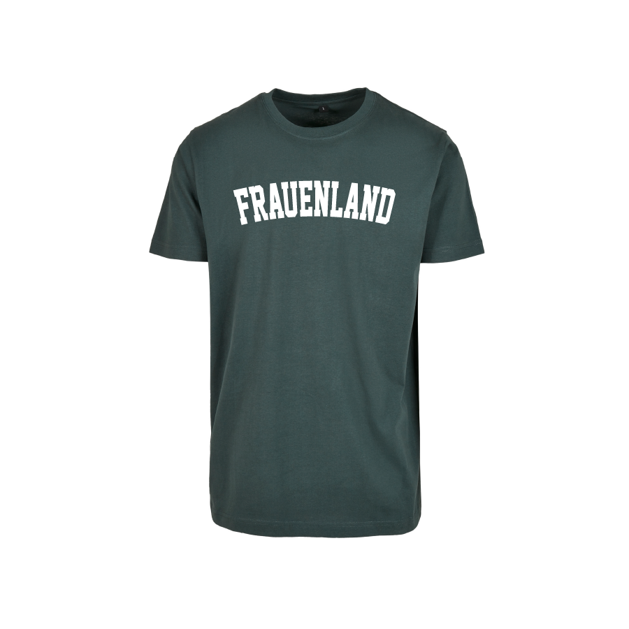 Frauenland - College T-Shirt bottlegreen