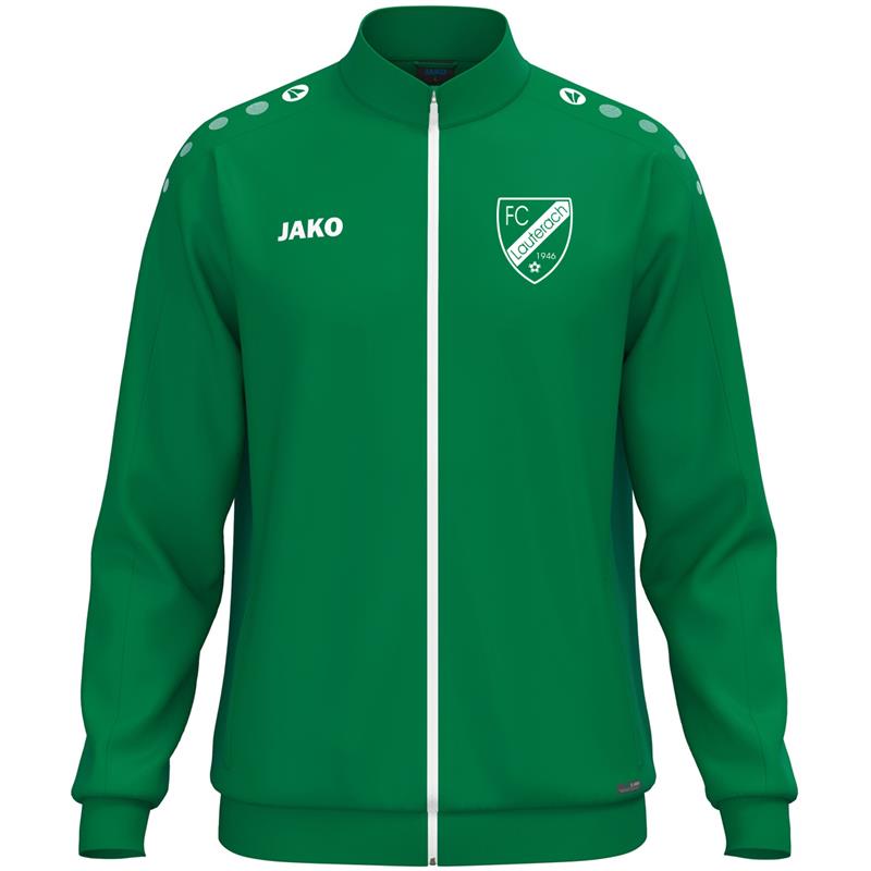 JAKO FC Lauterach Polyesterjacke One - green 9300