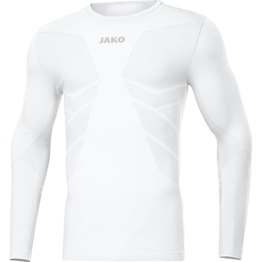 JAKO FC Lauterach Unterziehshirt Longsleeve Comfort 2.0 - white 6455