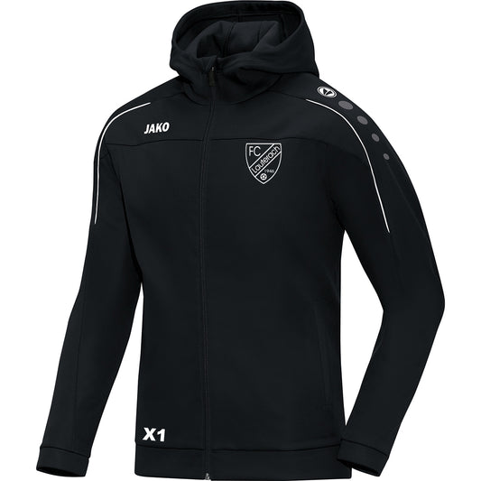 JAKO FC Lauterach Kapuzenjacke Classico - black 6850