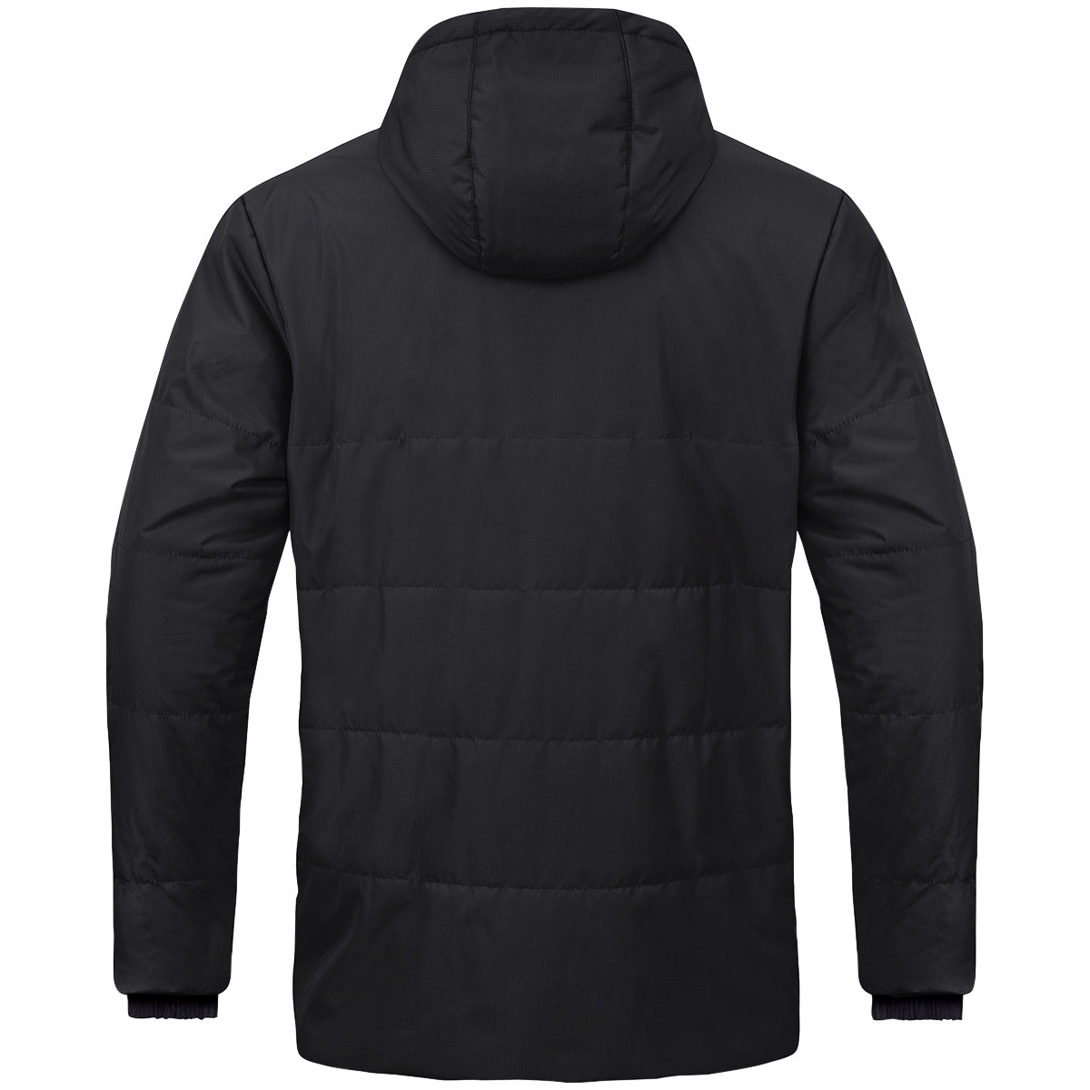 JAKO FC Lauterach Coachjacke One mit Kapuze - black 7120