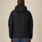 FC Lauterach wattierte Unisex Jacke - schwarz