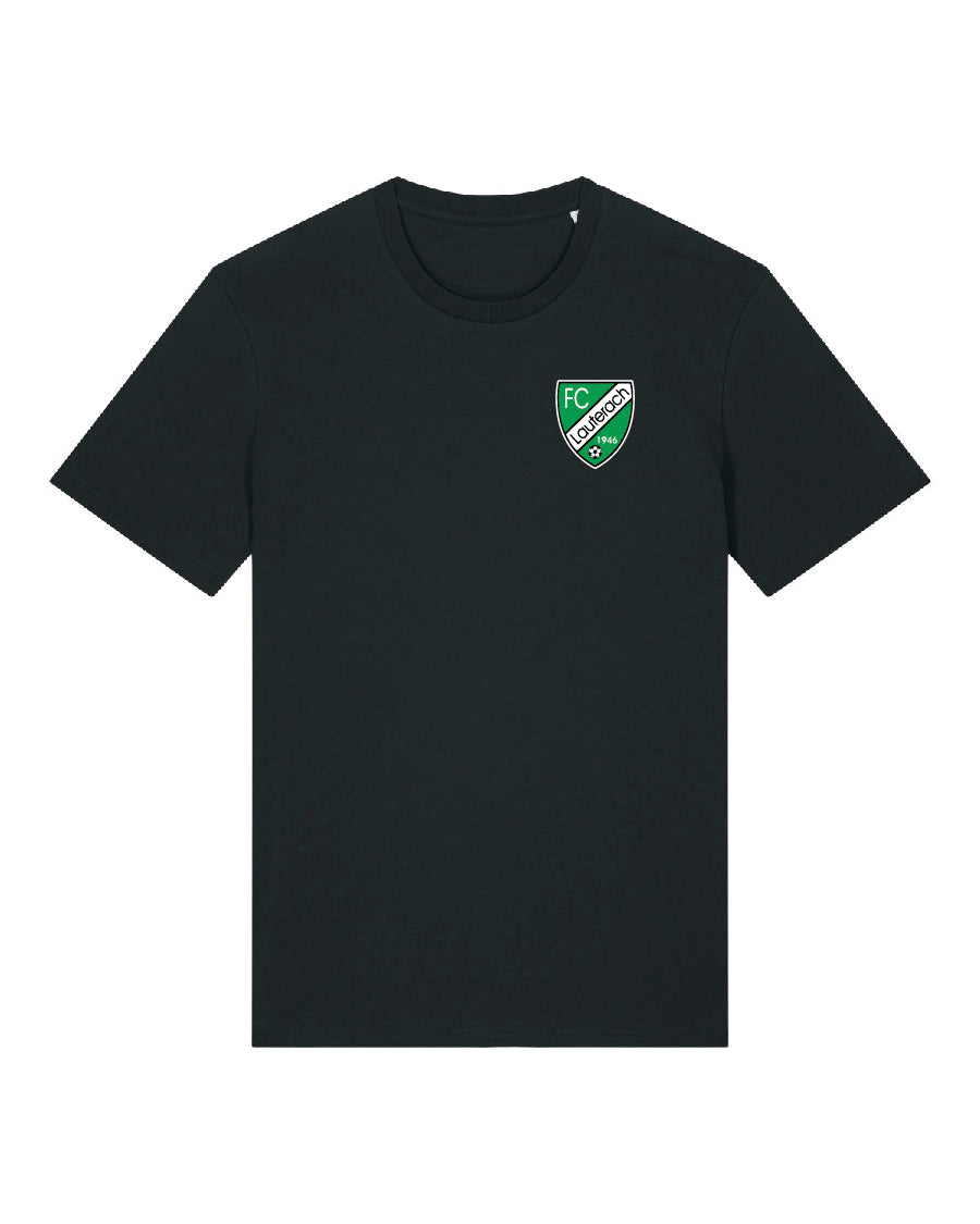 FC Lauterach Wappen Tee black