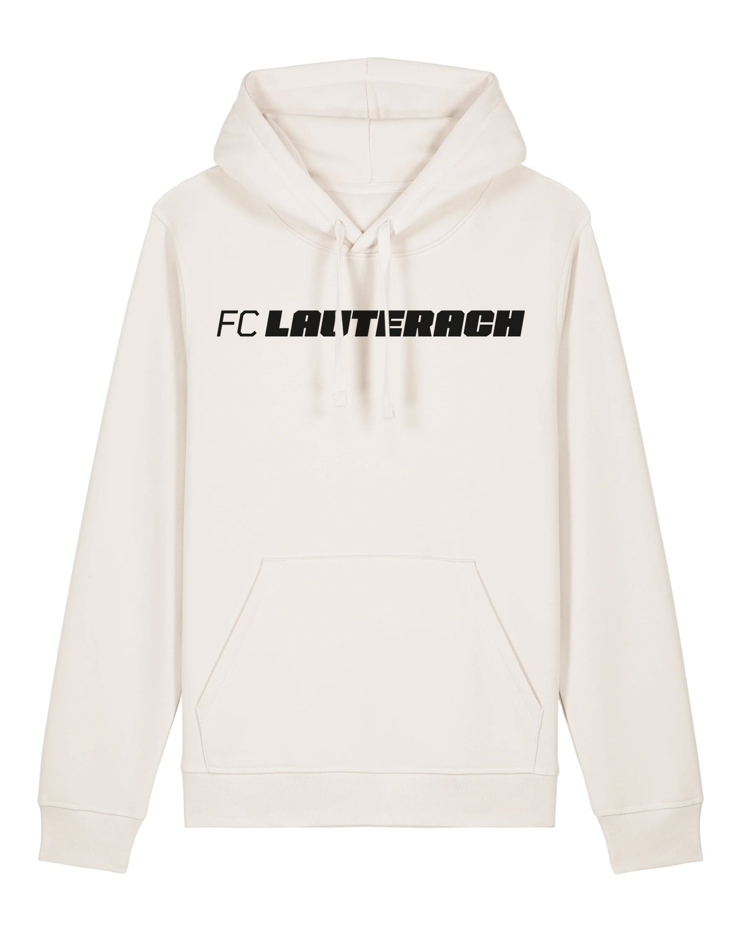 FC Lauterach Black Letters Hoodie - vintage white